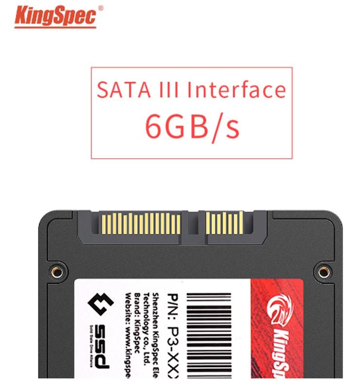 Kingspec ssd 512gb 2.5 sataiii disco rígido para computador
